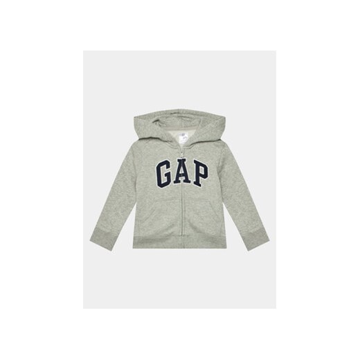 Gap Bluza 619017-00 Szary Regular Fit ze sklepu MODIVO w kategorii Bluzy chłopięce - zdjęcie 168794411