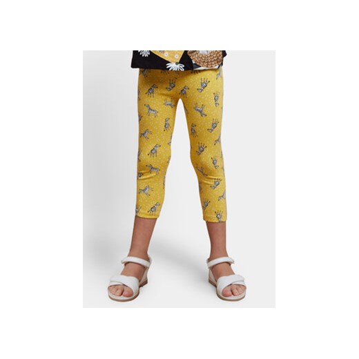 Mayoral Legginsy 3702 Żółty Slim Fit ze sklepu MODIVO w kategorii Spodnie dziewczęce - zdjęcie 168794650