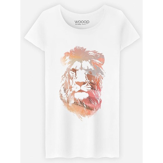 WOOOP Koszulka &quot;Desert Lion&quot; w kolorze białym Wooop L okazja Limango Polska