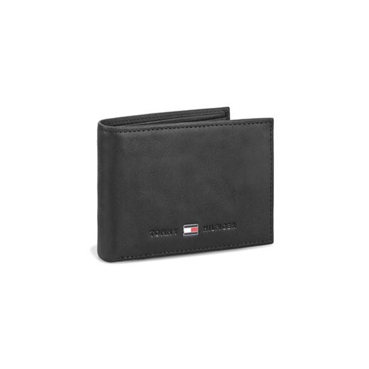 Tommy Hilfiger Duży Portfel Męski Johnson Mini Cc Flap And Coin Pocket AM0AM00662/82568 Czarny ze sklepu MODIVO w kategorii Portfele męskie - zdjęcie 168795664