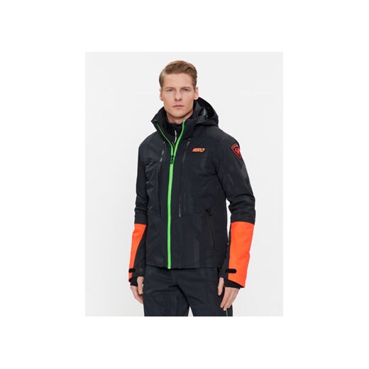Rossignol Kurtka narciarska Hero RLKMJ02 Czarny Regular Fit ze sklepu MODIVO w kategorii Kurtki męskie - zdjęcie 168795701