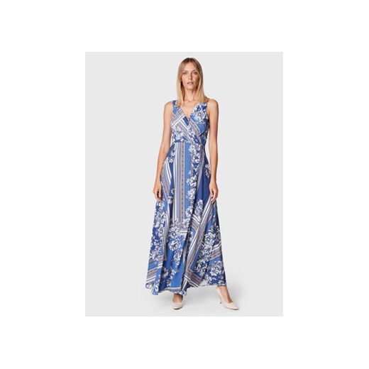 Morgan Sukienka letnia 222-ROMOMY.F Niebieski Regular Fit ze sklepu MODIVO w kategorii Sukienki - zdjęcie 168795703