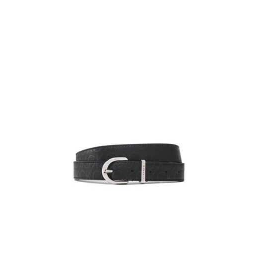 Calvin Klein Pasek Damski Ck Must Rnd Belt 25Mm Epi Mono K60K610009 Czarny Calvin Klein 80 MODIVO