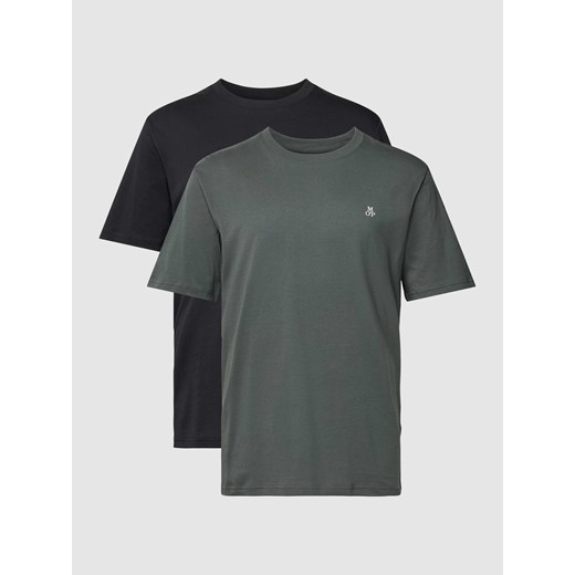 T-shirt o prostym kroju z okrągłym dekoltem ze sklepu Peek&Cloppenburg  w kategorii T-shirty męskie - zdjęcie 168814003