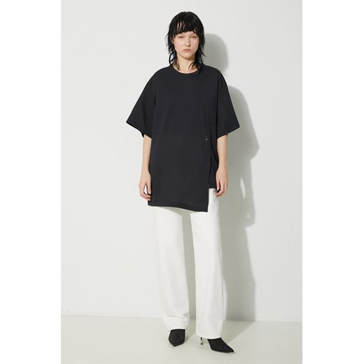 Y-3 t-shirt Premium Loose SS Tee damski kolor czarny IN4377 ze sklepu PRM w kategorii Bluzki damskie - zdjęcie 168814484