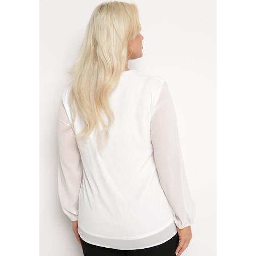 Bluzka damska Born2be na wiosnę koronkowa 