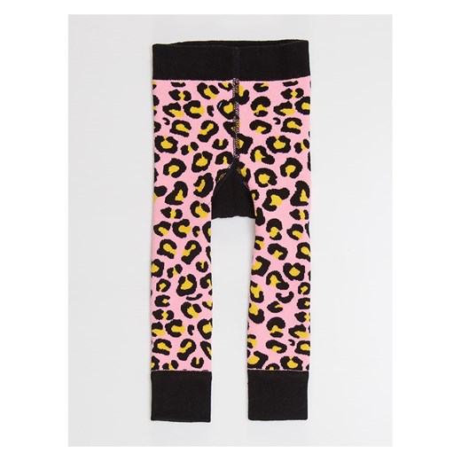 Denokids Legginsy &quot;Leopard&quot; w kolorze jasnoróżowym ze sklepu Limango Polska w kategorii Spodnie dziewczęce - zdjęcie 168818604