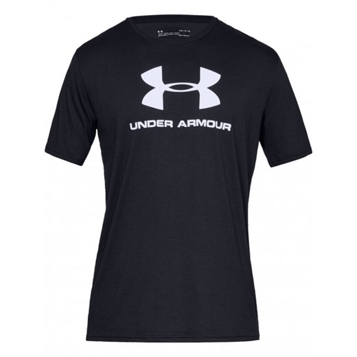 Męski t-shirt z nadrukiem UNDER ARMOUR SPORTSTYLE LOGO SS ze sklepu Sportstylestory.com w kategorii T-shirty męskie - zdjęcie 168823972