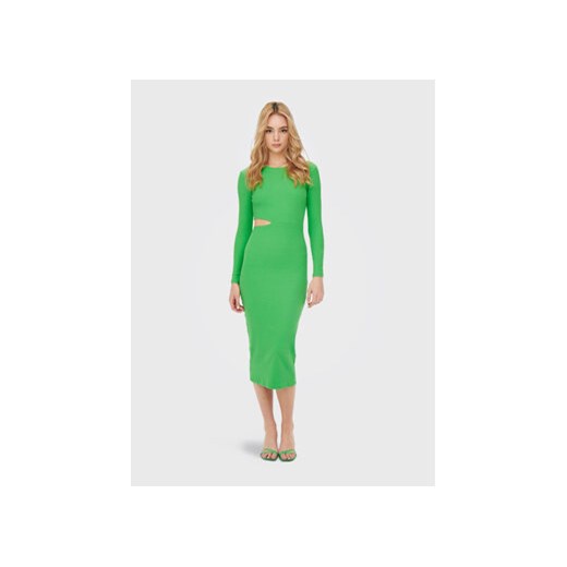 ONLY Sukienka codzienna Ina 15269115 Zielony Slim Fit ze sklepu MODIVO w kategorii Sukienki - zdjęcie 168825234