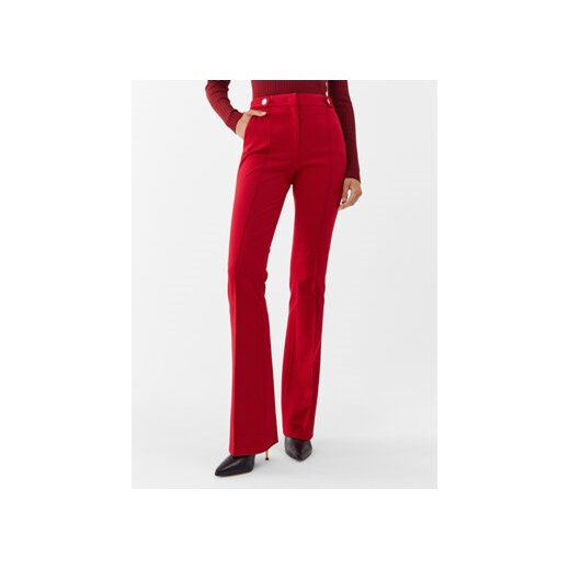 Liu Jo Spodnie materiałowe CF3382 J1857 Czerwony Wide Leg ze sklepu MODIVO w kategorii Spodnie damskie - zdjęcie 168825321