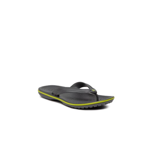 Crocs Japonki Crocband Flip 11033 Szary Crocs 42_5 okazyjna cena MODIVO