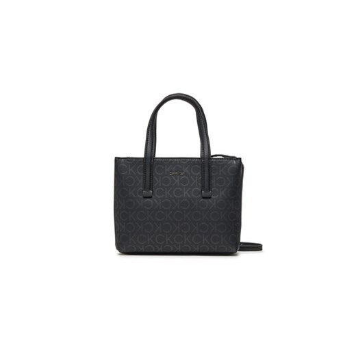 Calvin Klein Torebka Ck Must Mini Tote_Epi Mono K60K611760 Czarny ze sklepu MODIVO w kategorii Torby Shopper bag - zdjęcie 168827052