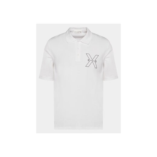 Richmond X Polo Lisi UMP24207PO Biały Regular Fit ze sklepu MODIVO w kategorii T-shirty męskie - zdjęcie 168827063