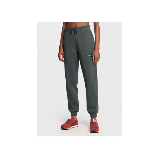 Calvin Klein Jeans Spodnie dresowe J20J218971 Zielony Slim Fit M wyprzedaż MODIVO