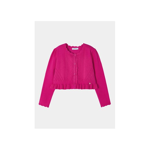 Mayoral Kardigan 3354 Różowy Regular Fit ze sklepu MODIVO w kategorii Swetry dziewczęce - zdjęcie 168827433