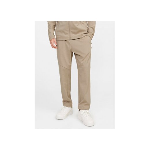 Jack&Jones Spodnie dresowe Will 12253727 Beżowy Slim Fit ze sklepu MODIVO w kategorii Spodnie męskie - zdjęcie 168827473