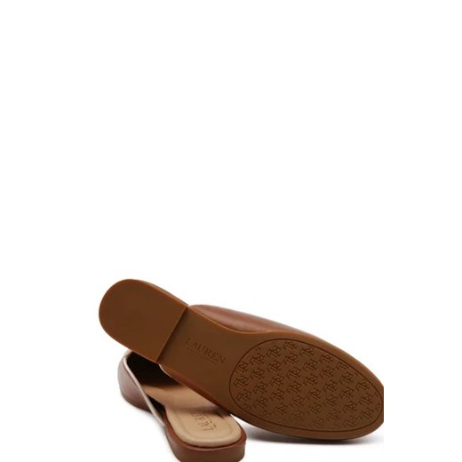 LAUREN RALPH LAUREN Skórzane mule 40 promocja Gomez Fashion Store