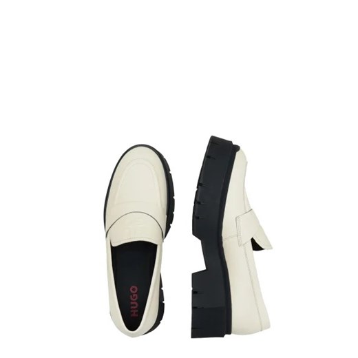 HUGO Skórzane loafersy Kris 40 Gomez Fashion Store