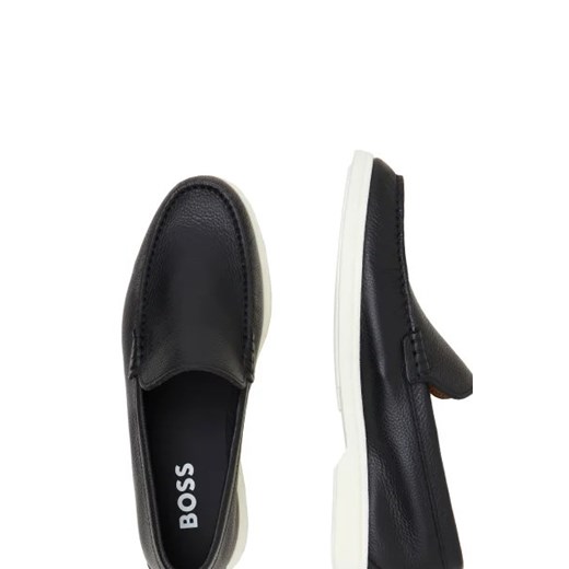 BOSS BLACK Skórzane loafersy Sienne 44 Gomez Fashion Store okazja