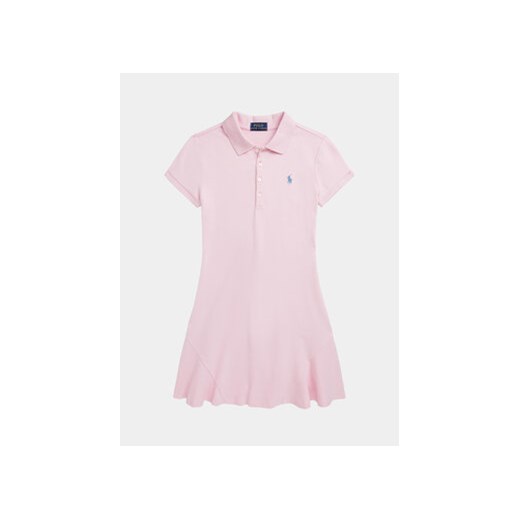 Polo Ralph Lauren Sukienka codzienna 313934962001 Różowy Regular Fit ze sklepu MODIVO w kategorii Sukienki dziewczęce - zdjęcie 168828871