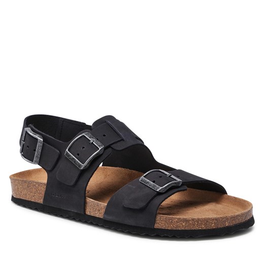Sandały Geox U Sandal Ghita A U159VA 00032 C9999 Black Geox 46 eobuwie.pl