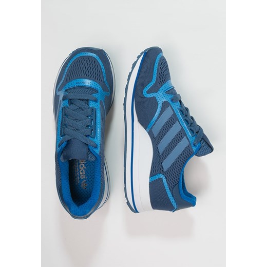 adidas Originals ZX 500 TECH FIT Tenisówki i Trampki ash blue/bluebird/white zalando niebieski ocieplane