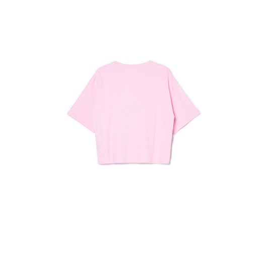 Cropp - Różowa dwuczęściowa piżama Baby Yoda - różowy Cropp L Cropp