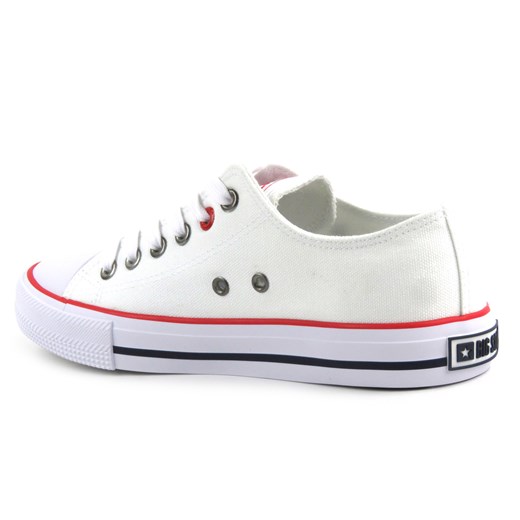 Trampki, tenisówki damskie - BIG STAR T274022, białe 37 ulubioneobuwie