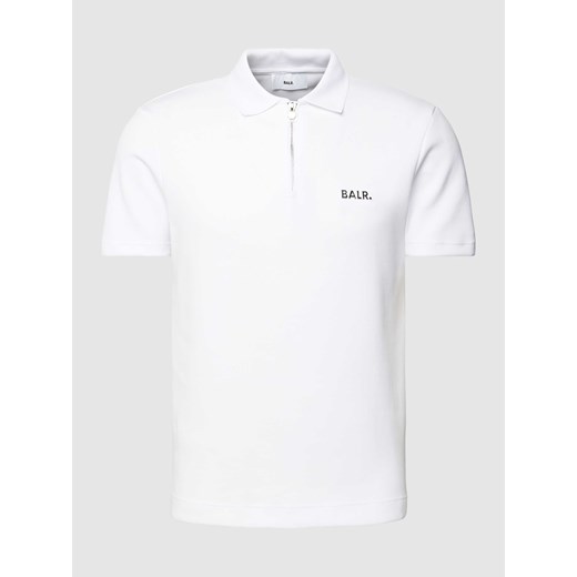 Koszulka polo o kroju regular fit z zamkiem błyskawicznym ze sklepu Peek&Cloppenburg  w kategorii T-shirty męskie - zdjęcie 168836224