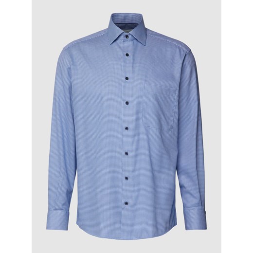 Koszula biznesowa o kroju comfort fit z kołnierzykiem typu kent ze sklepu Peek&Cloppenburg  w kategorii Koszule męskie - zdjęcie 168836532