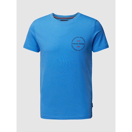 T-shirt o kroju slim fit z okrągłym dekoltem ze sklepu Peek&Cloppenburg  w kategorii T-shirty męskie - zdjęcie 168836563