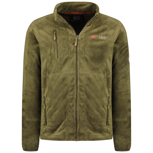 Geographical Norway Kurtka polarowa "Upload" w kolorze oliwkowym Geographical Norway S okazja Limango Polska