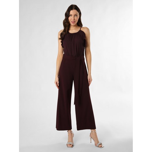 VM Kombinezon damski Kobiety Sztuczne włókno bakłażanowy jednolity ze sklepu vangraaf w kategorii Kombinezony damskie - zdjęcie 168840664