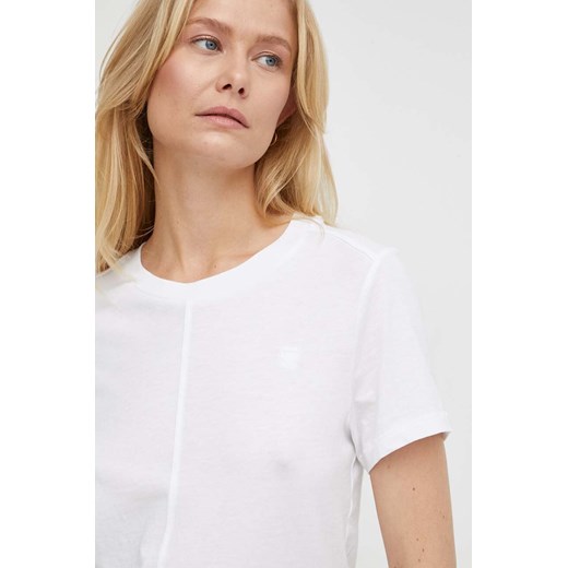 G-Star Raw t-shirt bawełniany damski kolor biały M ANSWEAR.com