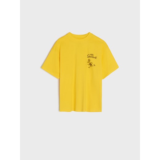 Sinsay - Koszulka The Simpsons - żółty Sinsay 170 Sinsay