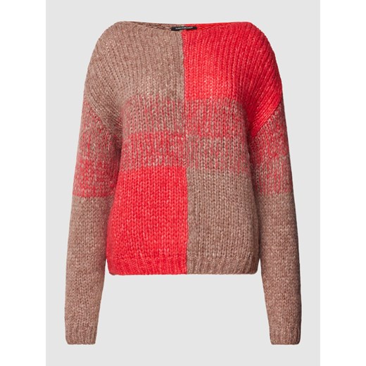 Sweter z dzianiny w dwóch kolorach ze sklepu Peek&Cloppenburg  w kategorii Swetry damskie - zdjęcie 168845704