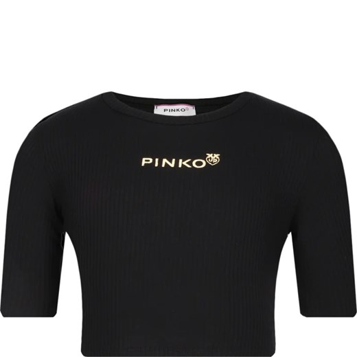 Pinko UP T-shirt | Cropped Fit ze sklepu Gomez Fashion Store w kategorii Bluzki dziewczęce - zdjęcie 168851222