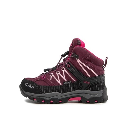 CMP Trekkingi Kids Rigel Mid Trekking Shoe Wp 3Q12944 Bordowy 31 MODIVO promocyjna cena