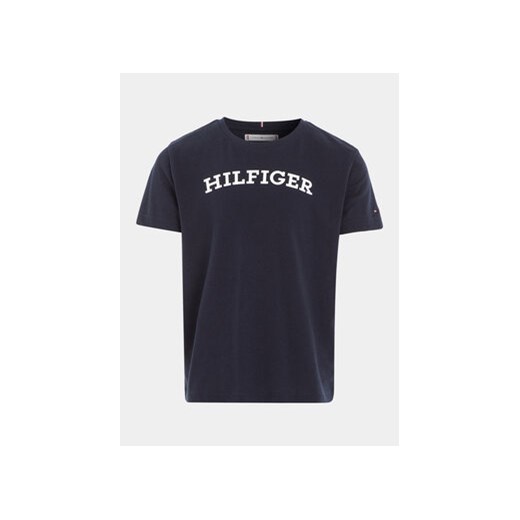 Tommy Hilfiger T-Shirt Monotype Tee KG0KG07431 D Granatowy Regular Fit Tommy Hilfiger 8Y okazyjna cena MODIVO