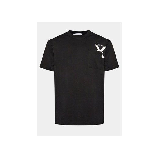 Richmond X T-Shirt Aubry UMP24048TS Czarny Regular Fit ze sklepu MODIVO w kategorii T-shirty męskie - zdjęcie 168855301