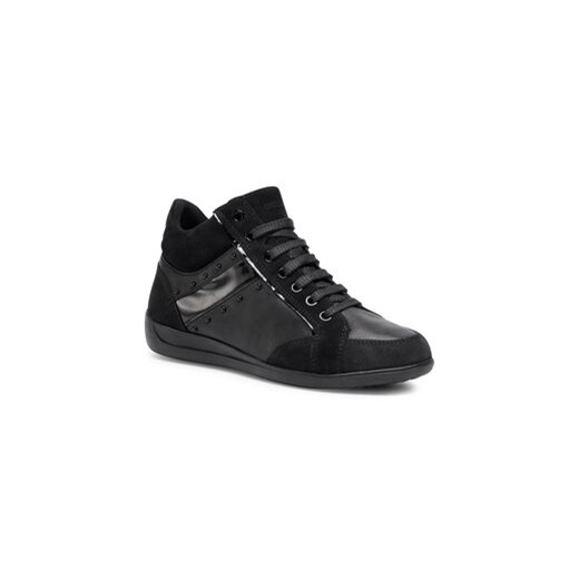 Geox Sneakersy D Myria G D0468G 02285 C9999 Czarny Geox 36 promocyjna cena MODIVO