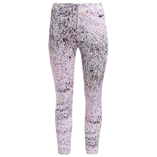 Nike Sportswear Legginsy lava glow/black zalando szary abstrakcyjne wzory