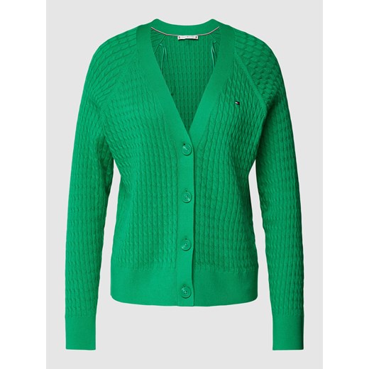 Sweter damski Tommy Hilfiger zielony
