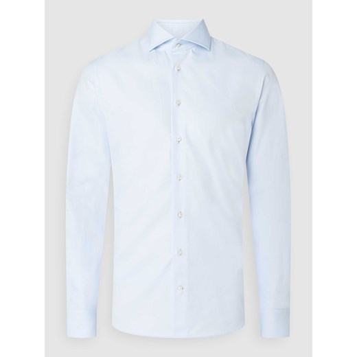 Koszula biznesowa o kroju regular fit z diagonalu ze sklepu Peek&Cloppenburg  w kategorii Koszule męskie - zdjęcie 168860051