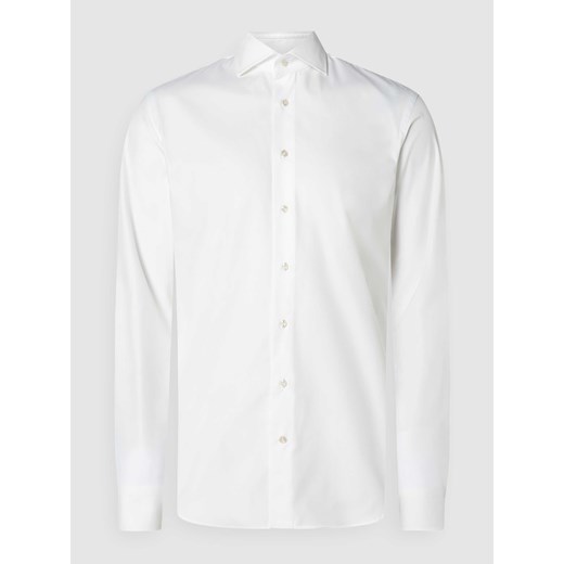 Koszula biznesowa o kroju regular fit z diagonalu ze sklepu Peek&Cloppenburg  w kategorii Koszule męskie - zdjęcie 168860234