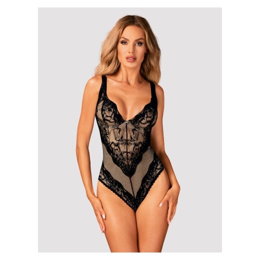 Body erotyczne Obsessive Olvidia XS/S Black (5901688239797). Bielizna erotyczna Obsessive L,M okazyjna cena Rozetka.pl