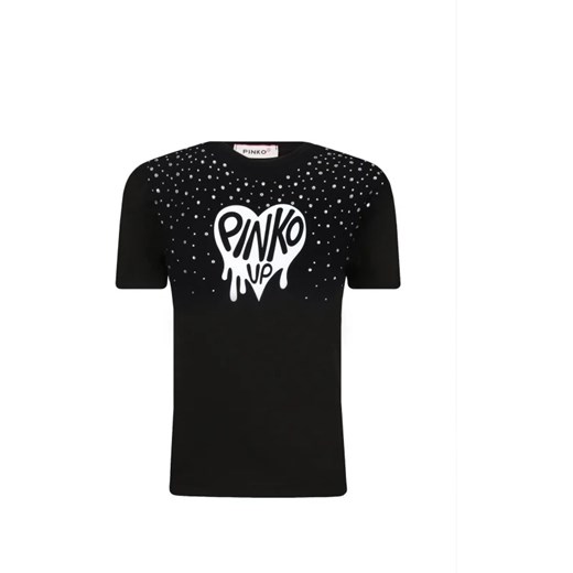 Pinko UP T-shirt | Regular Fit ze sklepu Gomez Fashion Store w kategorii Bluzki dziewczęce - zdjęcie 168926033