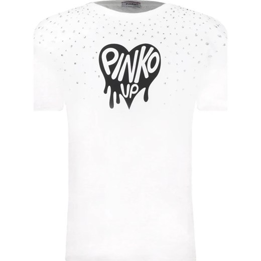Pinko UP T-shirt | Regular Fit ze sklepu Gomez Fashion Store w kategorii Bluzki dziewczęce - zdjęcie 168926044