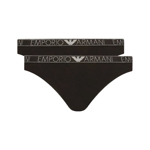 Emporio Armani Stringi 2-pack UNDERWEAR SET ze sklepu Gomez Fashion Store w kategorii Majtki damskie - zdjęcie 168926561