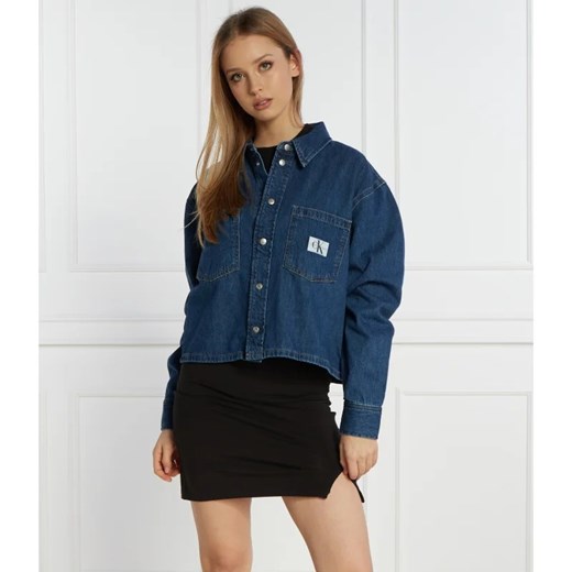 CALVIN KLEIN JEANS Kurtka jeansowa | Regular Fit ze sklepu Gomez Fashion Store w kategorii Kurtki damskie - zdjęcie 168926612